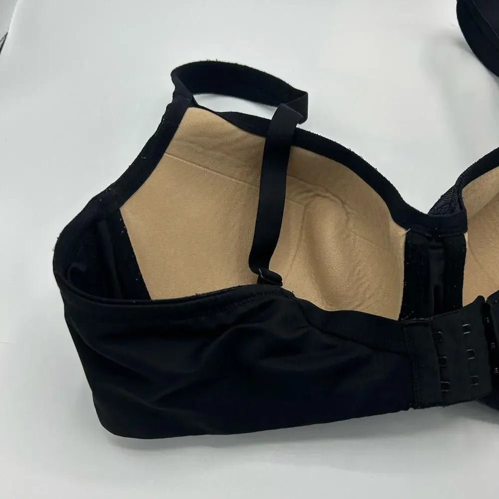 Soma Stunning Support Balconette Bra 38D‎ Black Lace Underwire - Picture 10 of 16